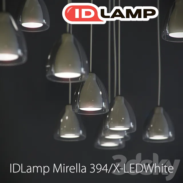IDLamp Mirella 394 _ X-LEDWhite 3DModel IDLamp Mirella 394 _ X-LEDWhite 3DModel