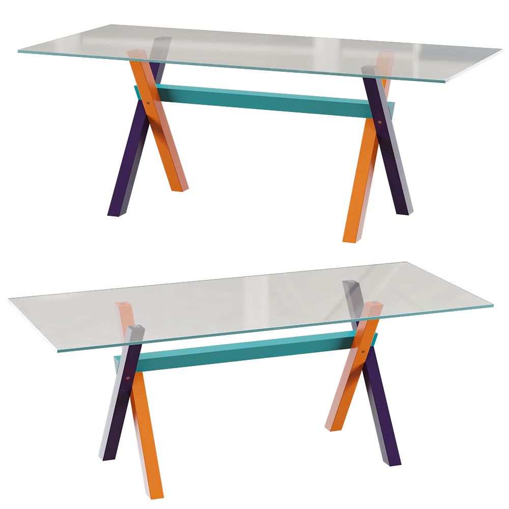 IFT – Table Cristallo Tables 3D Model IFT – Table Cristallo Tables 3D Model