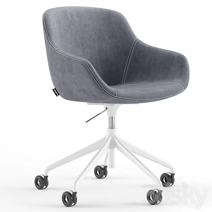 Igloo modern office chair – Calligaris 3D Model Igloo modern office chair – Calligaris 3D Model
