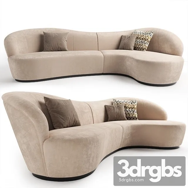 Ignacio Modular Sofa 3D Model Download