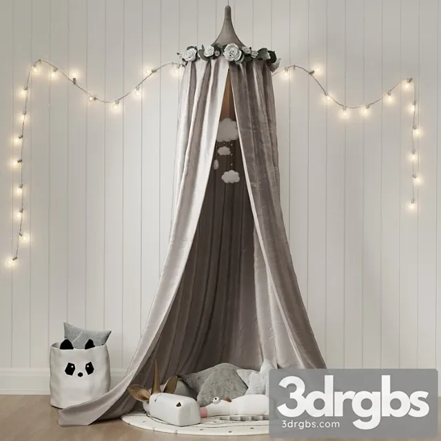 Igrovoi Baldakhin 4 3D Model Download