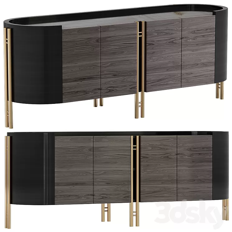 IKAT 984 Bizzotto sideboard 3D Model