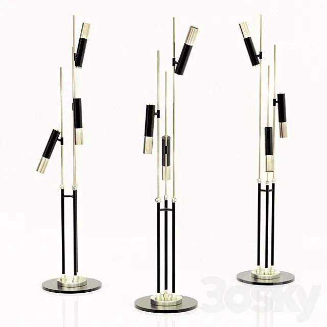 Ike Floor Lamp 3DModel Ike Floor Lamp 3DModel