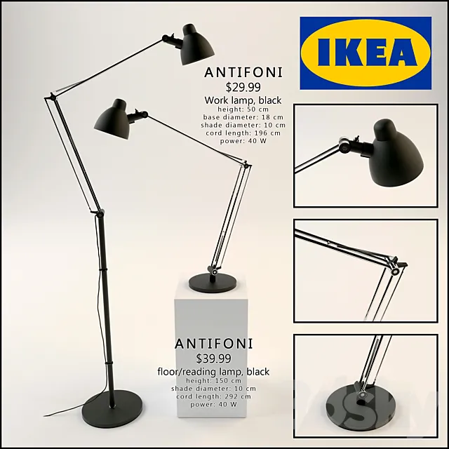 IKEA _ Antifoni 3DModel