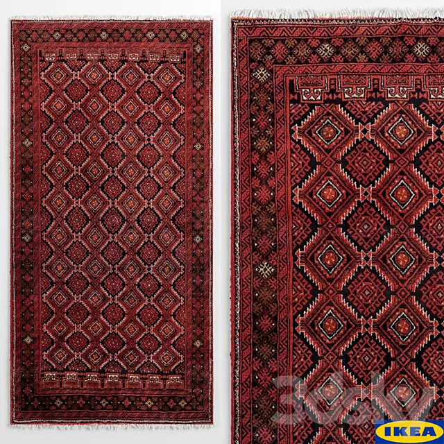 IKEA _ BELUDJ PERSON 3D Model IKEA _ BELUDJ PERSON 3D Model