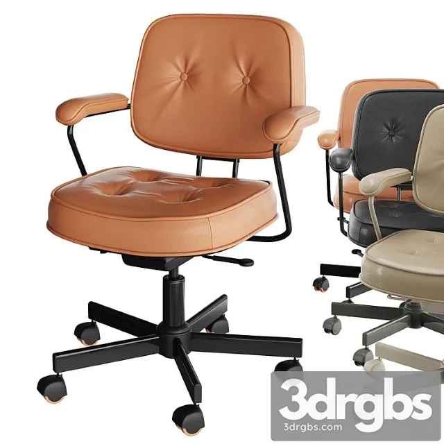 Ikea Alefell Alefjall Rabochii Stul 3D Model Download