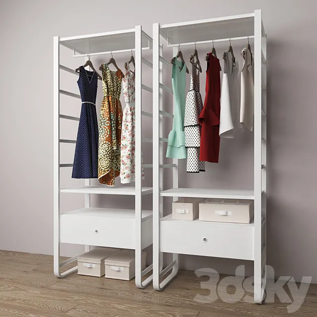 IKEA and women’s clothing 3D Model IKEA and women’s clothing 3D Model
