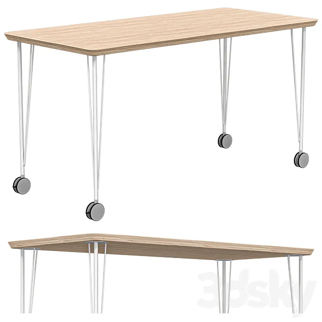 IKEA – ANFALLARE KRILLE Desk 3D Model IKEA – ANFALLARE KRILLE Desk 3D Model
