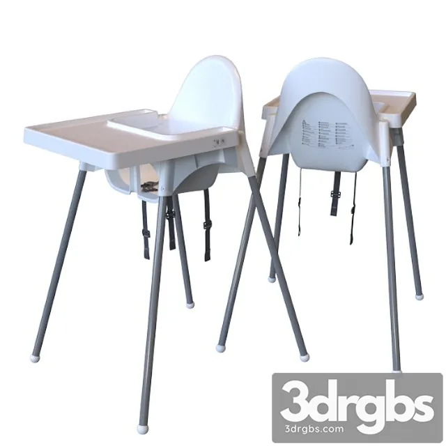 Ikea antilope 2 3D Model Download
