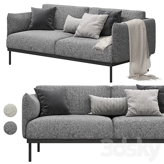 IKEA ÄPPLARYD EPPLARYD 2-seat sofa Leide 3DModel IKEA ÄPPLARYD EPPLARYD 2-seat sofa Leide 3DModel