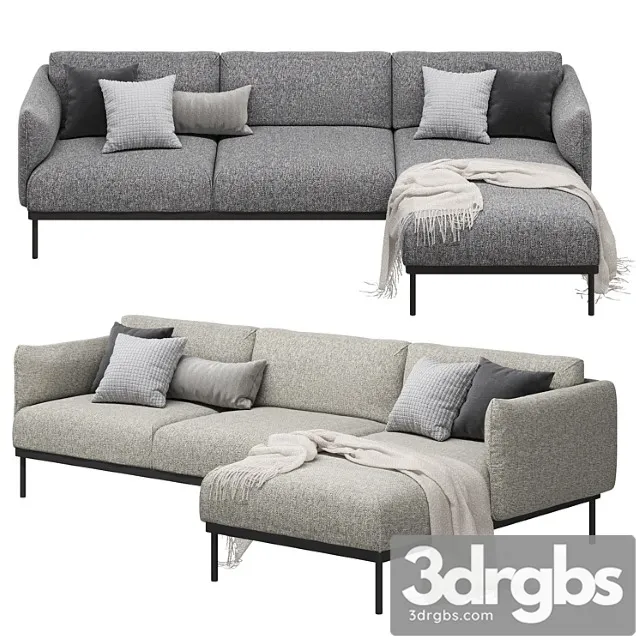 Ikea a?pplaryd epplaryd 3-seater sofa with chaise longue leide Ikea a?pplaryd epplaryd 3-seater sofa with chaise longue leide