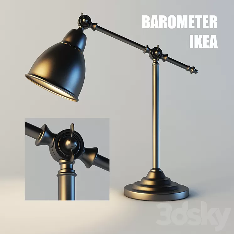 IKEA BAROMETER 3D Model IKEA BAROMETER 3D Model