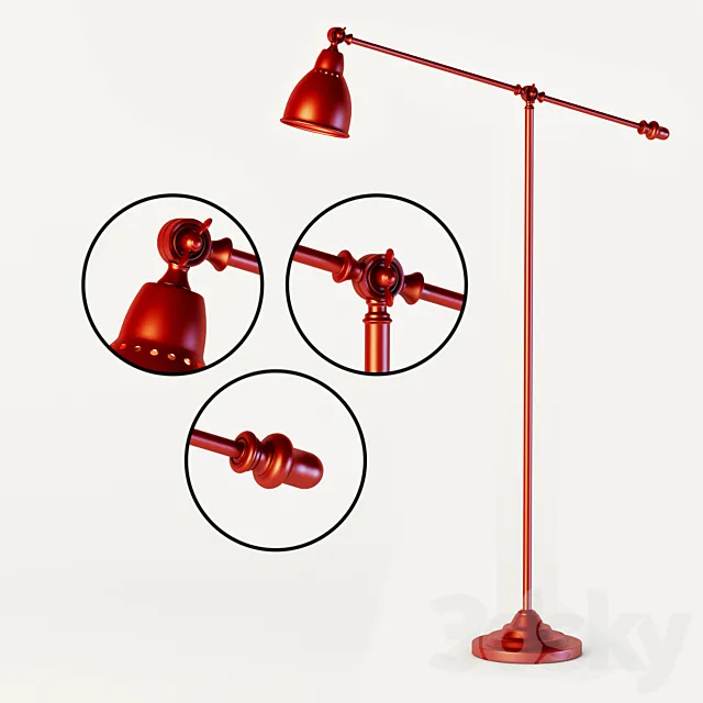 IKEA BAROMETER Floor lamp 3DModel IKEA BAROMETER Floor lamp 3DModel