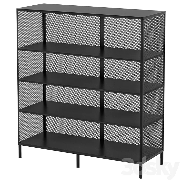 IKEA – BEKANT Rack bookcase 3D Model Free Download