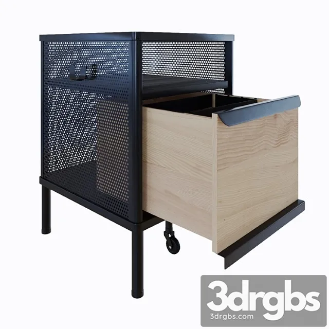 Ikea bekant_1 2 3D Model Download