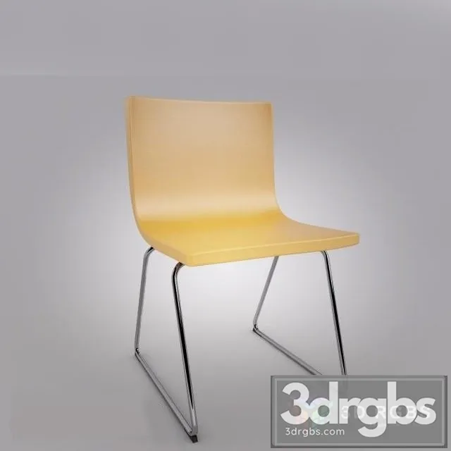 Ikea Bernhard Chair Chorme Plated 3D Model Download