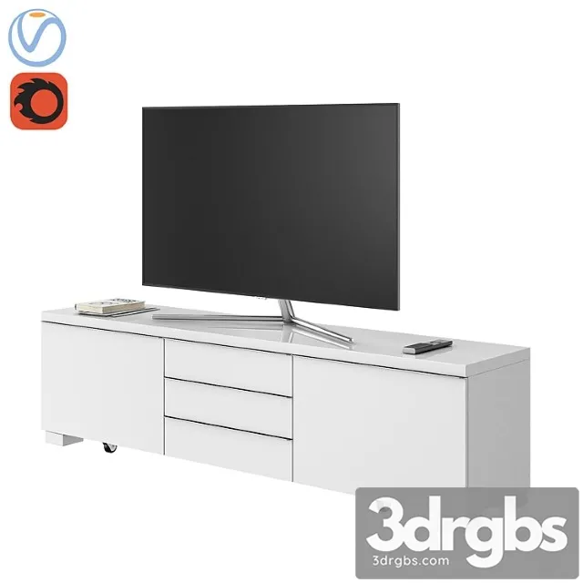 Ikea besta burs 2 3D Model Download