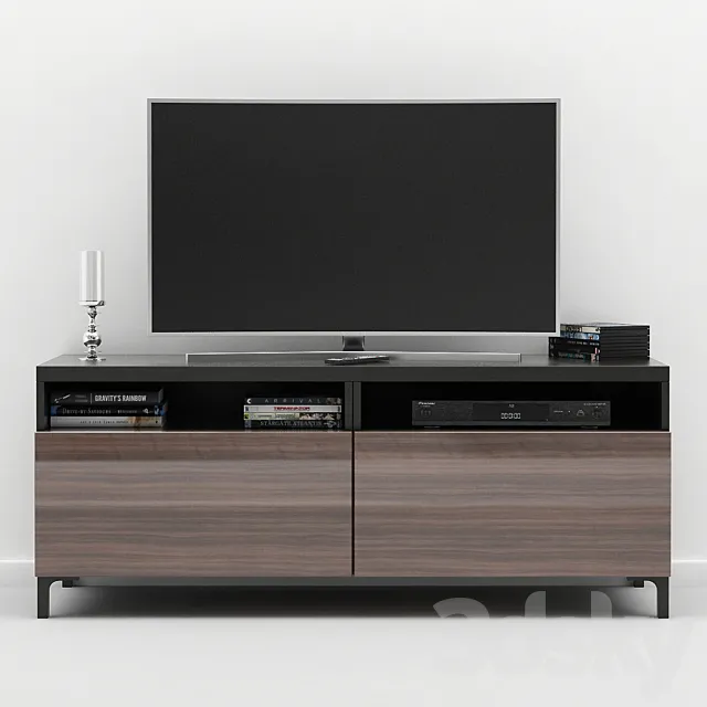 Ikea Besta TV Stand 3D Model Ikea Besta TV Stand 3D Model