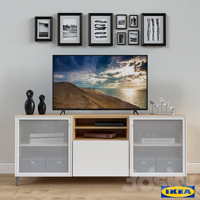 IKEA BESTO curbstone 3DModel IKEA BESTO curbstone 3DModel