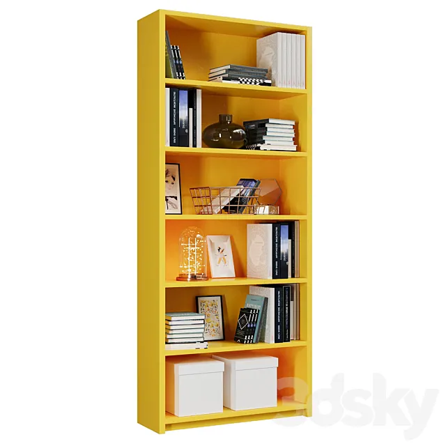 Ikea Billy _ Ikea Billy 3D Model