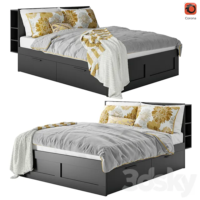 Ikea Brimnes 3D Model