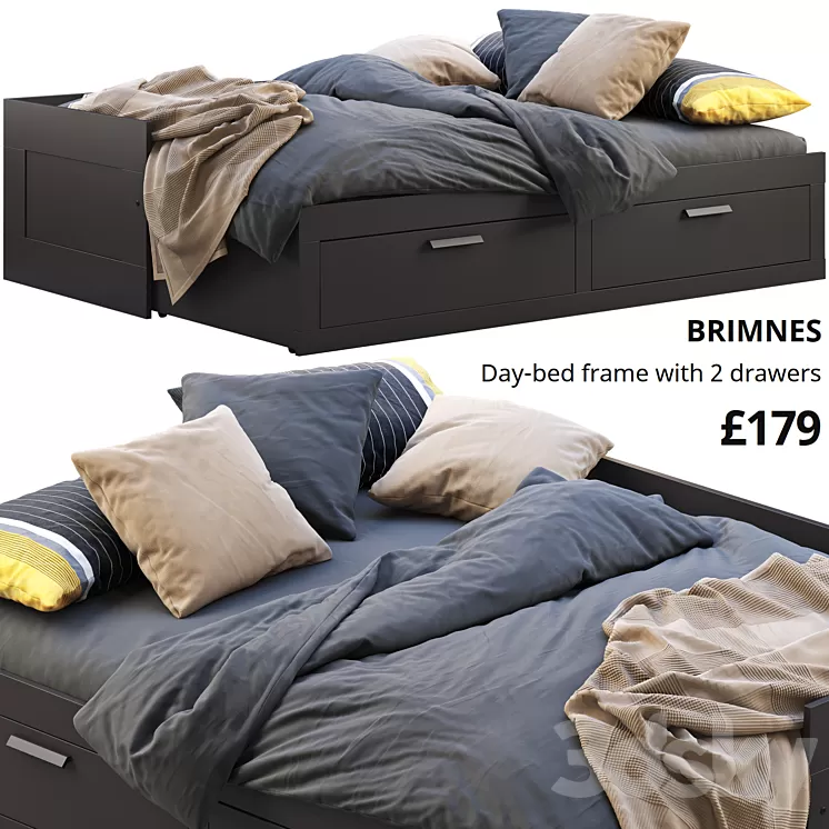 Ikea brimnes 4 3D Model