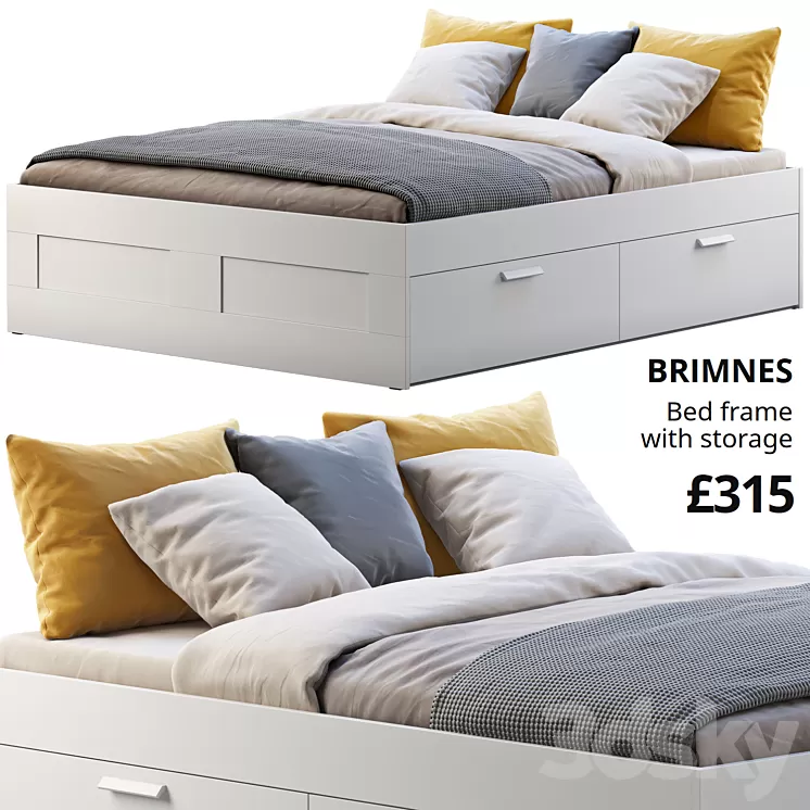 Ikea brimnes 5 3D Model