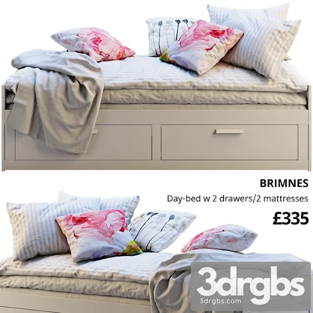 Ikea Brimnes 6 3D Model Download