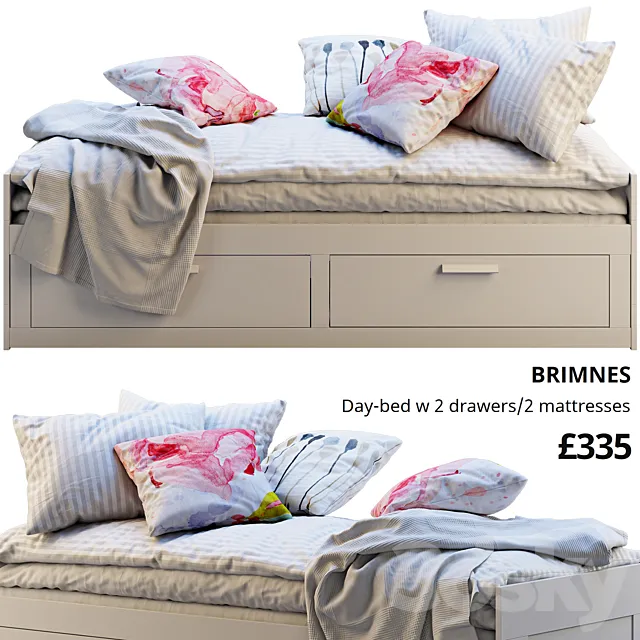 Ikea brimnes 6 3D Model Ikea brimnes 6 3D Model