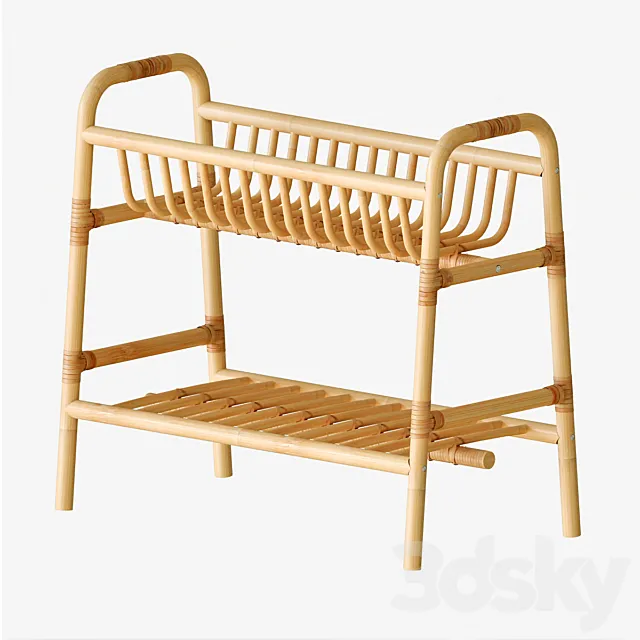 Ikea Buskbo Plant Stand 3D Model