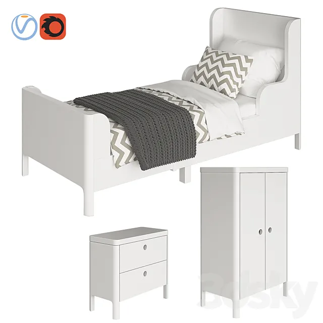 Ikea busunge 3D Model