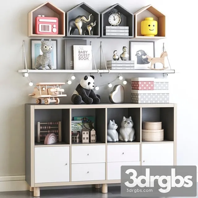 IKEA Childrens Furniture and Toys 7 3D Model Download