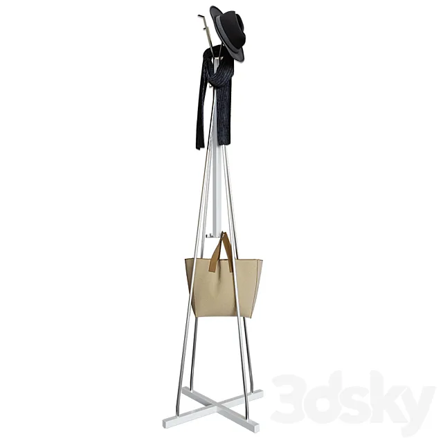 IKEA CHUSIG Hanger 3D Model IKEA CHUSIG Hanger 3D Model