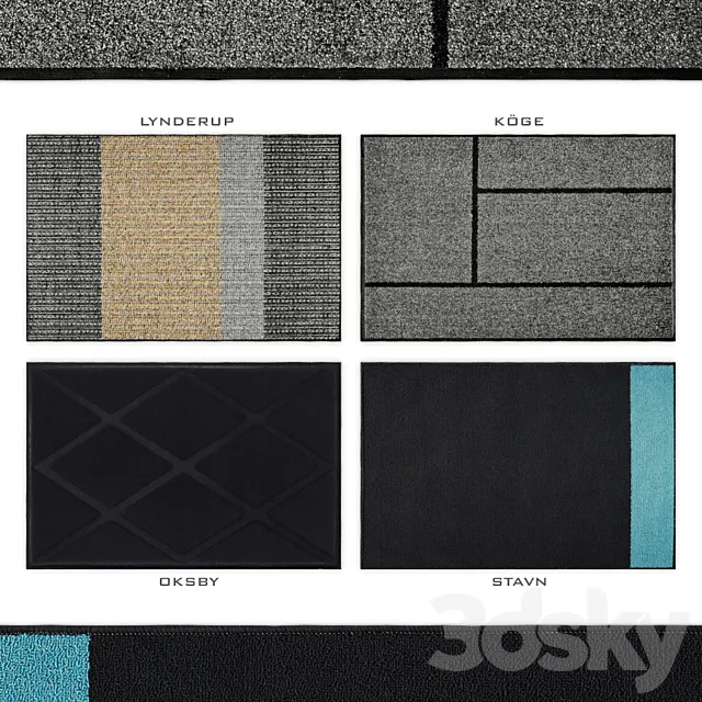 IKEA door mat 3DModel IKEA door mat 3DModel