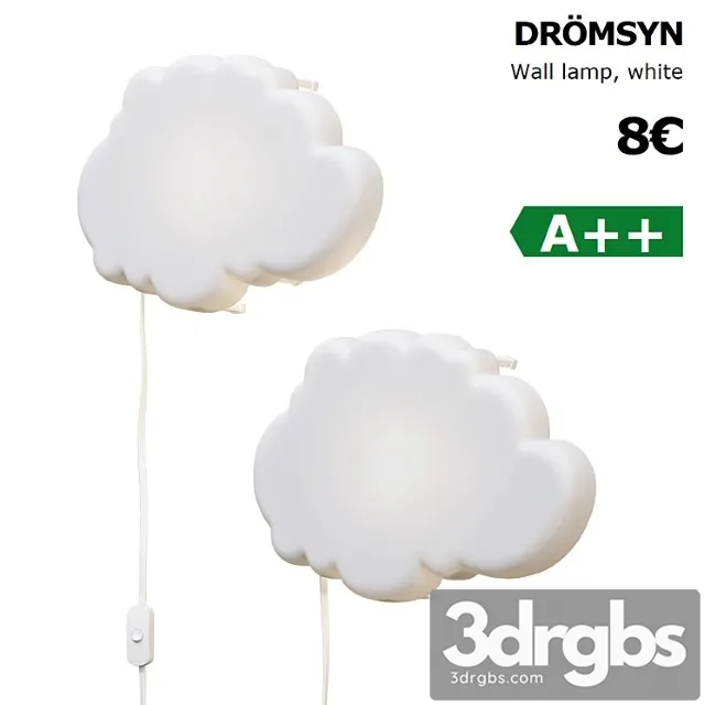 Ikea dromsyn wall lamp 3D Model Download Ikea dromsyn wall lamp 3D Model Download