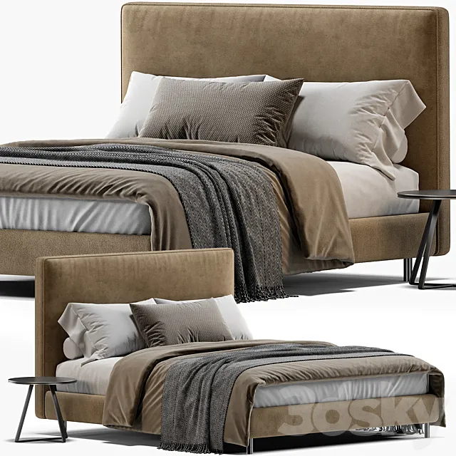 Ikea Dunvik Bed 3D Model Ikea Dunvik Bed 3D Model