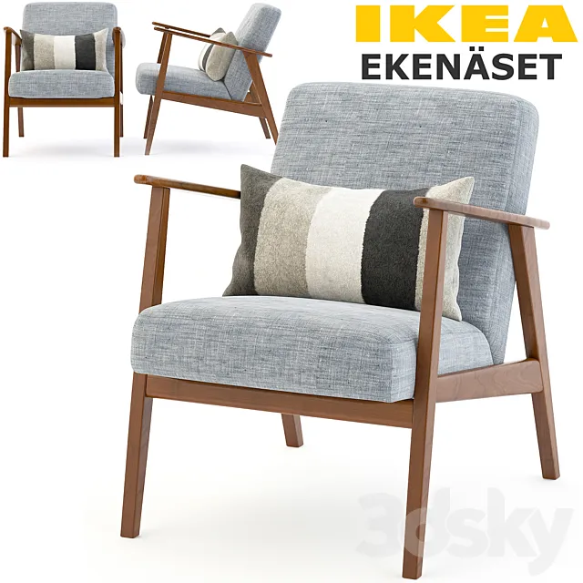 IKEA EKENÄSET (EKENASET) 3D Model - 3DSKY Decor Helper