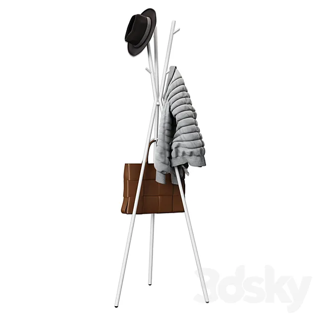 ikea EKRAR Hanger 3D Model ikea EKRAR Hanger 3D Model