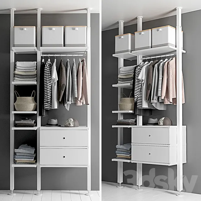 IKEA Elvarli Set3 3D Model