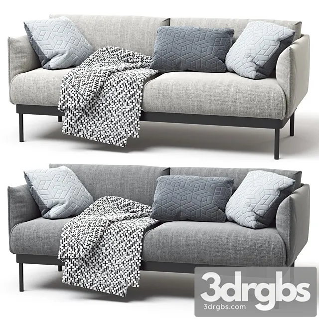 Ikea Epplarud Sofa Ikea Applaryd Sofa 3D Model Download