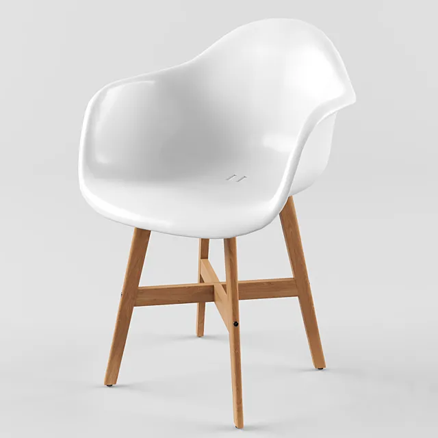 Ikea fanbün chair 3D Model
