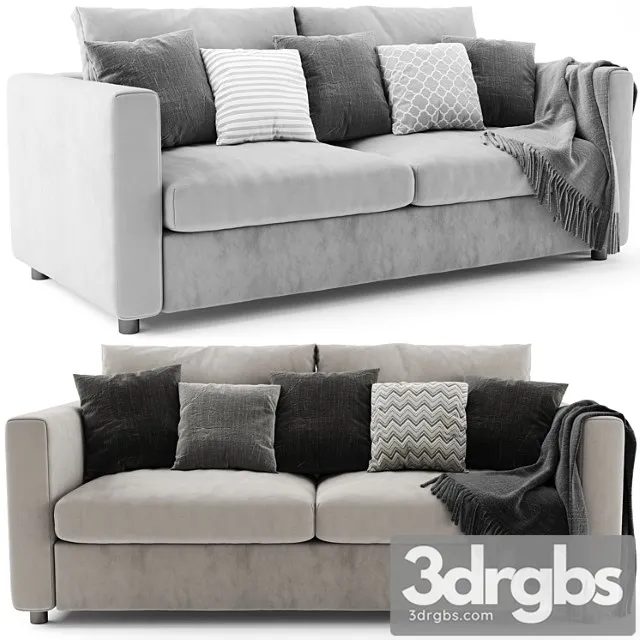 Ikea Finnala 2 Seat Sofa 1 3D Model Download