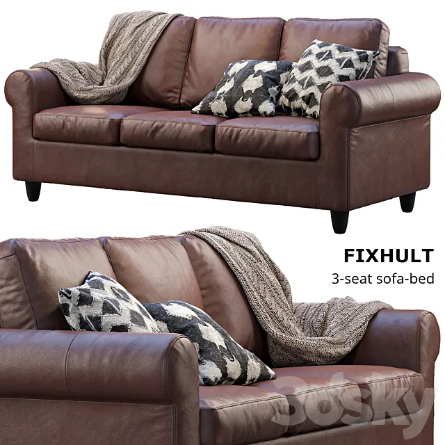 Ikea Fixhult sofa 3D Model