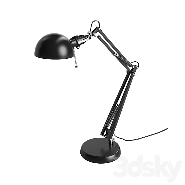 Ikea Forsa Lamp 3D Model Ikea Forsa Lamp 3D Model