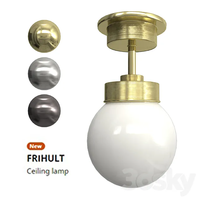 IKEA FRIHULT ceiling lamp 3D Model