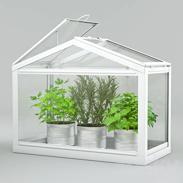 IKEA Greenhouse 3D Model IKEA Greenhouse 3D Model