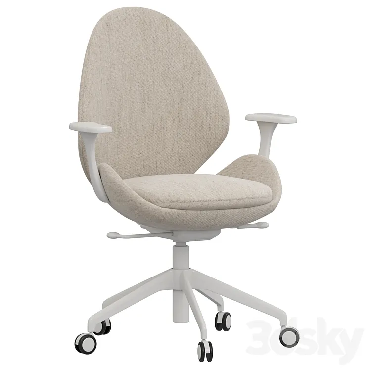 Ikea HATTEFJALL office chair 3D Model Free Download