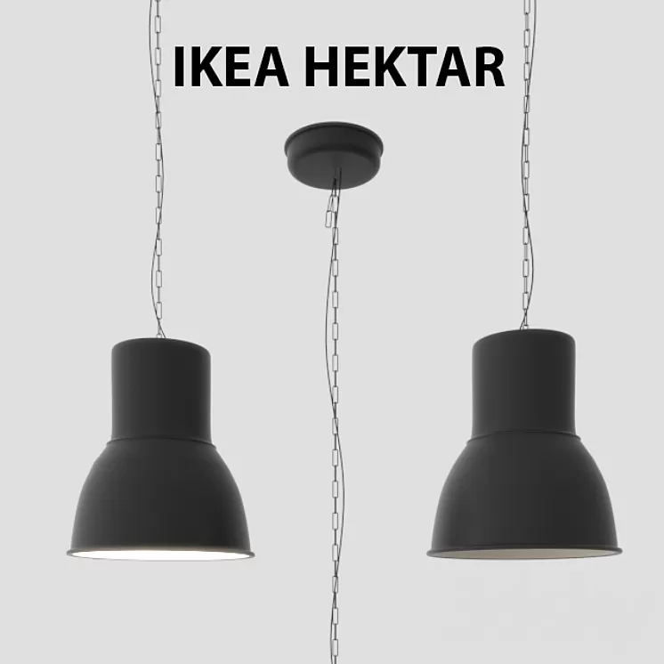 IKEA HEKTAR Ceiling Light 3D Model