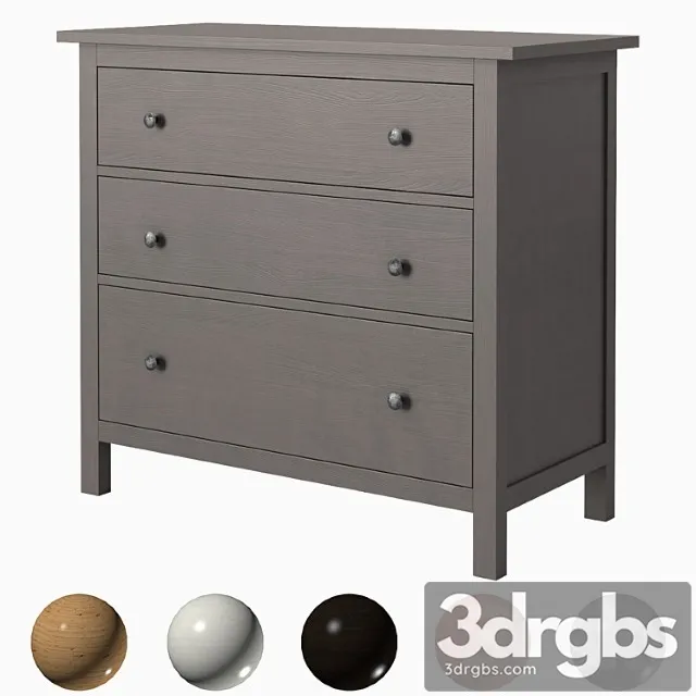 Ikea hemnes 3-drawer chest Ikea hemnes 3-drawer chest