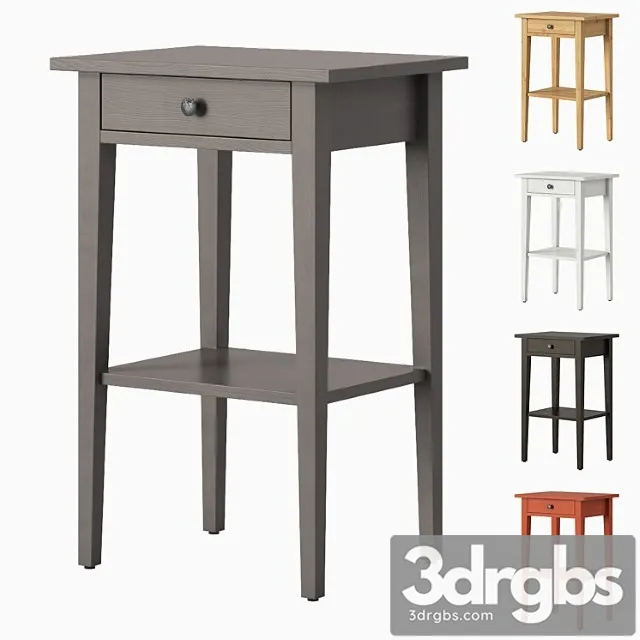 IKEA Hemnes Nightstand 3D Model Download